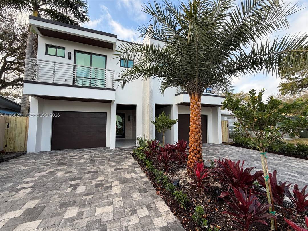 SOLID CONCRETE 2026 CONSTRUCTION including the second floor and roof located in a non flood zone on one of the quietest streets in the neighborhood with No HOA.
