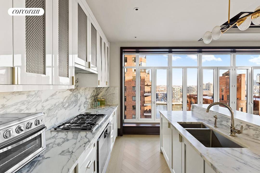 With sunlight dancing across the East River and views stretching to the Queensboro Bridge, one of the first resales of the coveted A line at 40 East End Avenue is ...