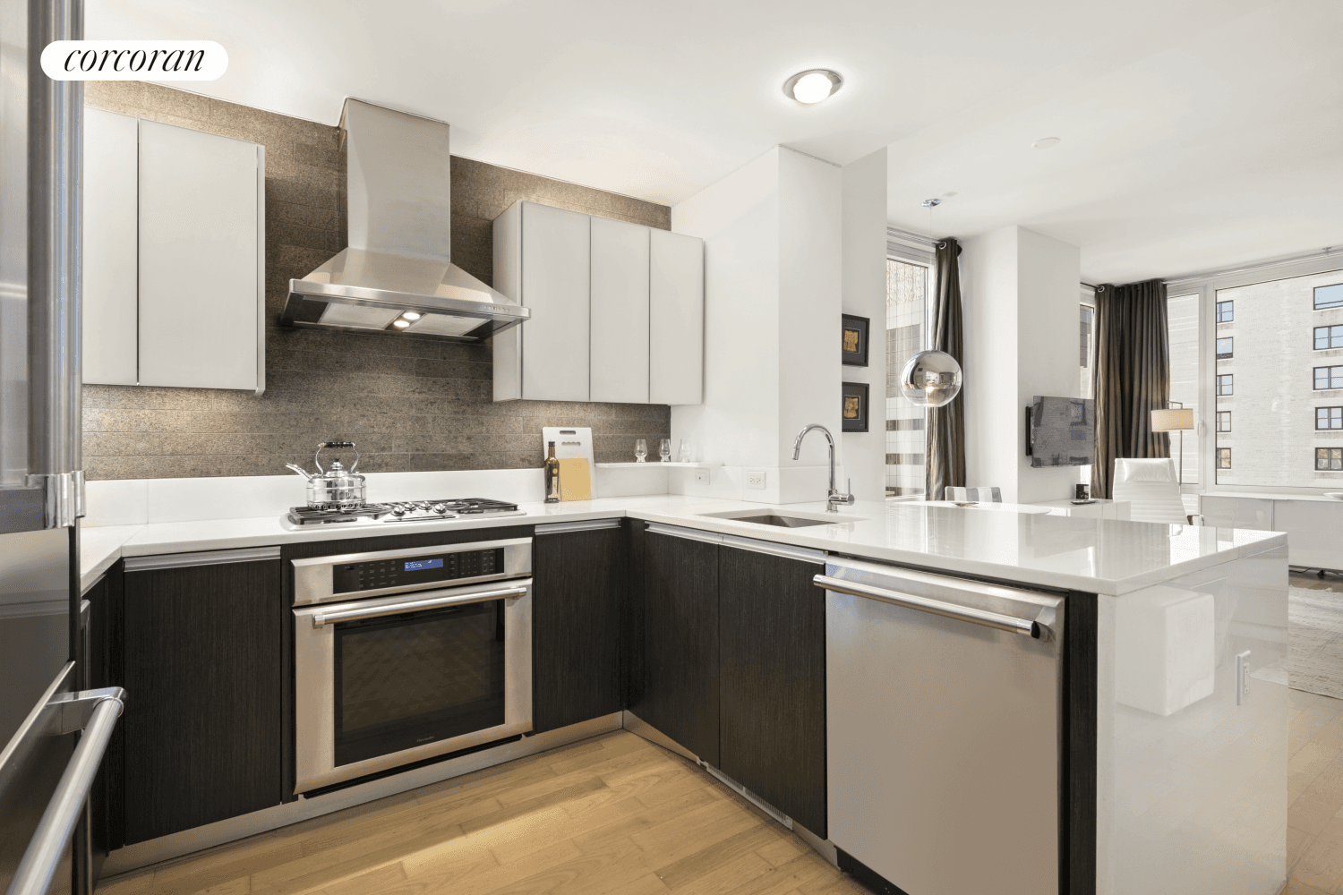 Apt. 906 at The Platinum Condominium is a stunning, over sized corner 1 Bedroom 1.