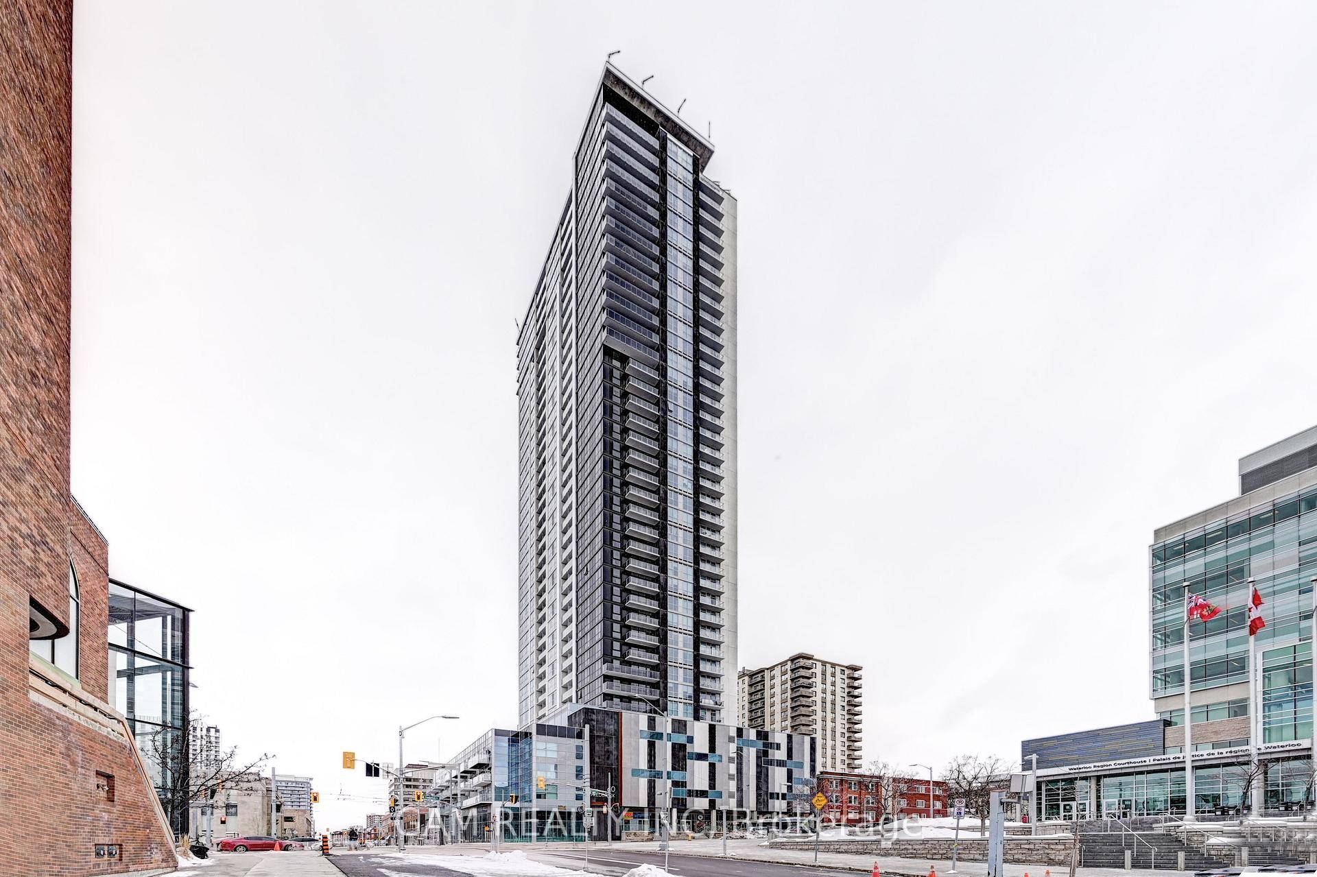 Unbeatable offer ! Experience luxury living in this pristine never lived in 1 bedroom, 1 bath condo in Downtown Kitchener.