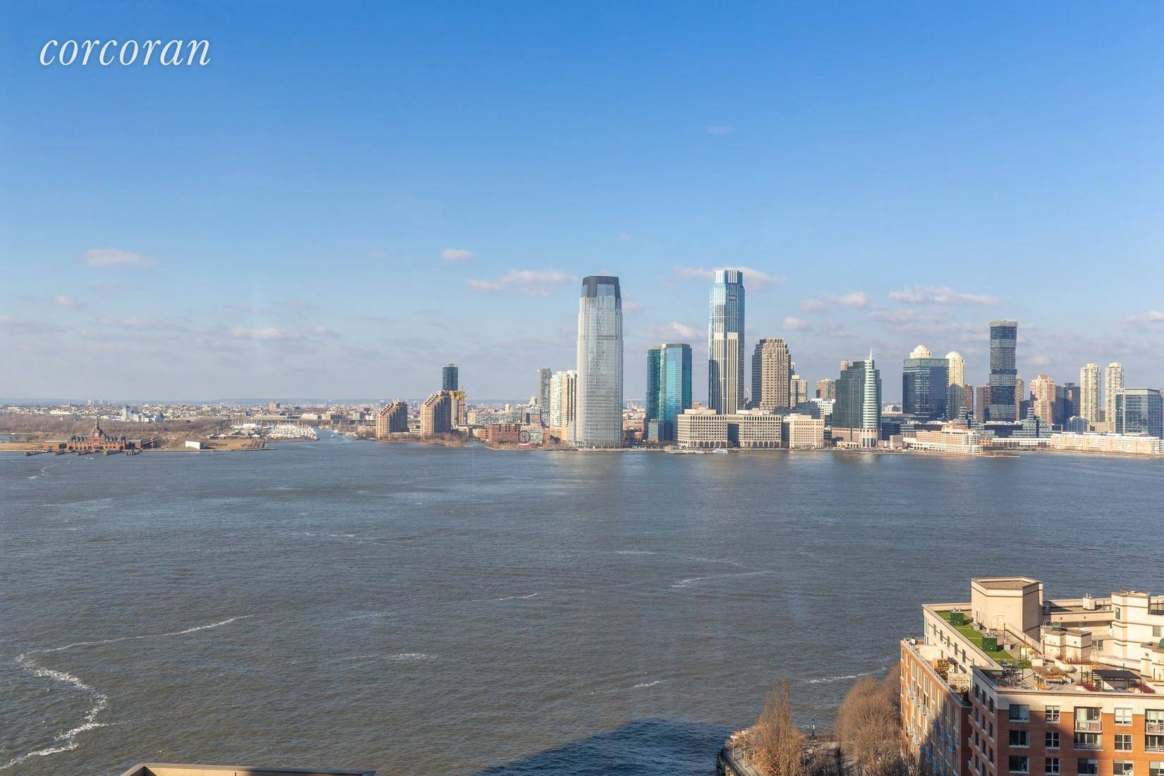 River views galore ! ! An extremely rare opportunity to own this corner, 1491 sq ft, 2 bed 2 bath A CA line with spectacular, unobstructed, western river views throughout ...