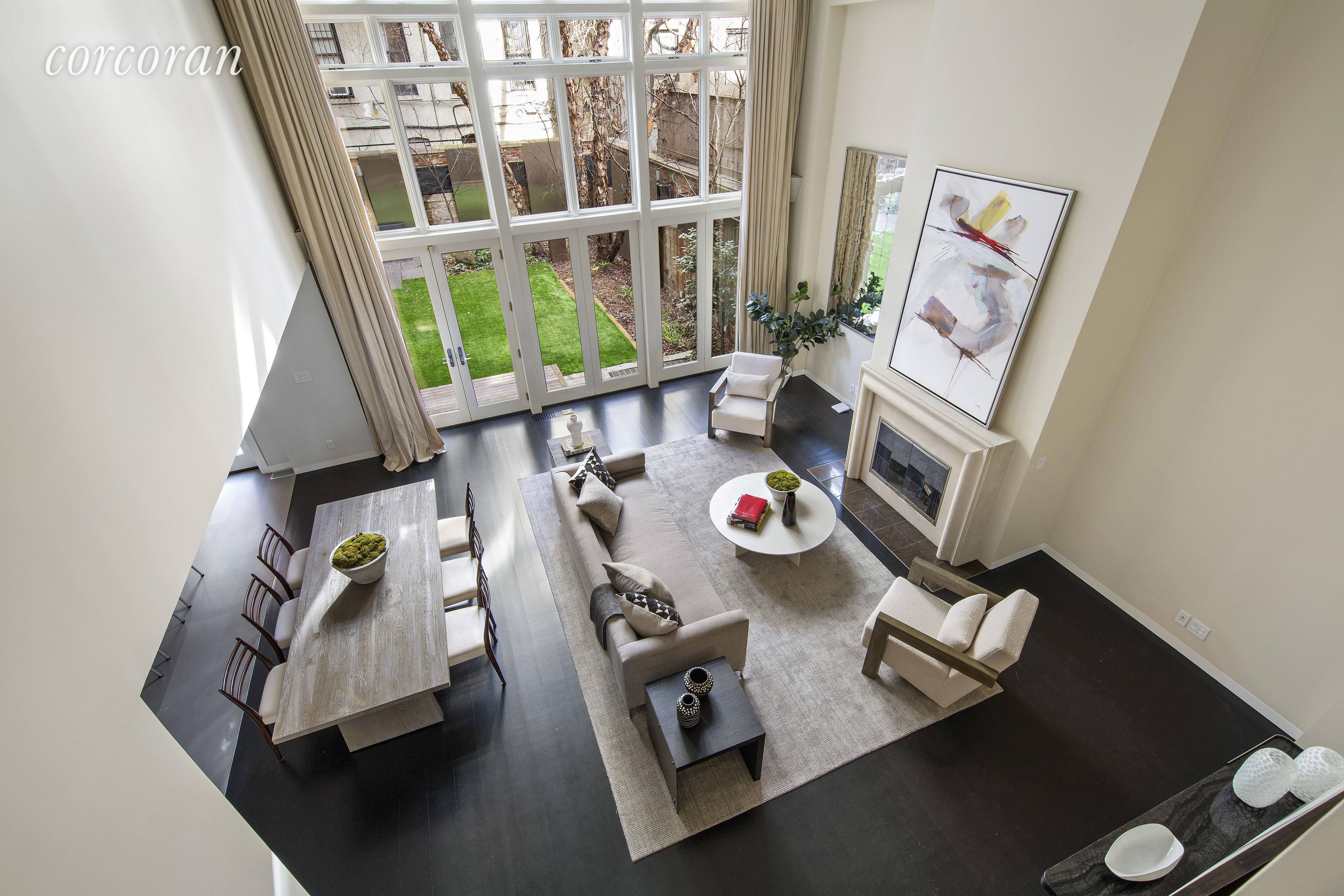 Space, light and peace in the West Village Enjoy townhouse style living with four full floors of a 38' wide boutique West Village condo building.