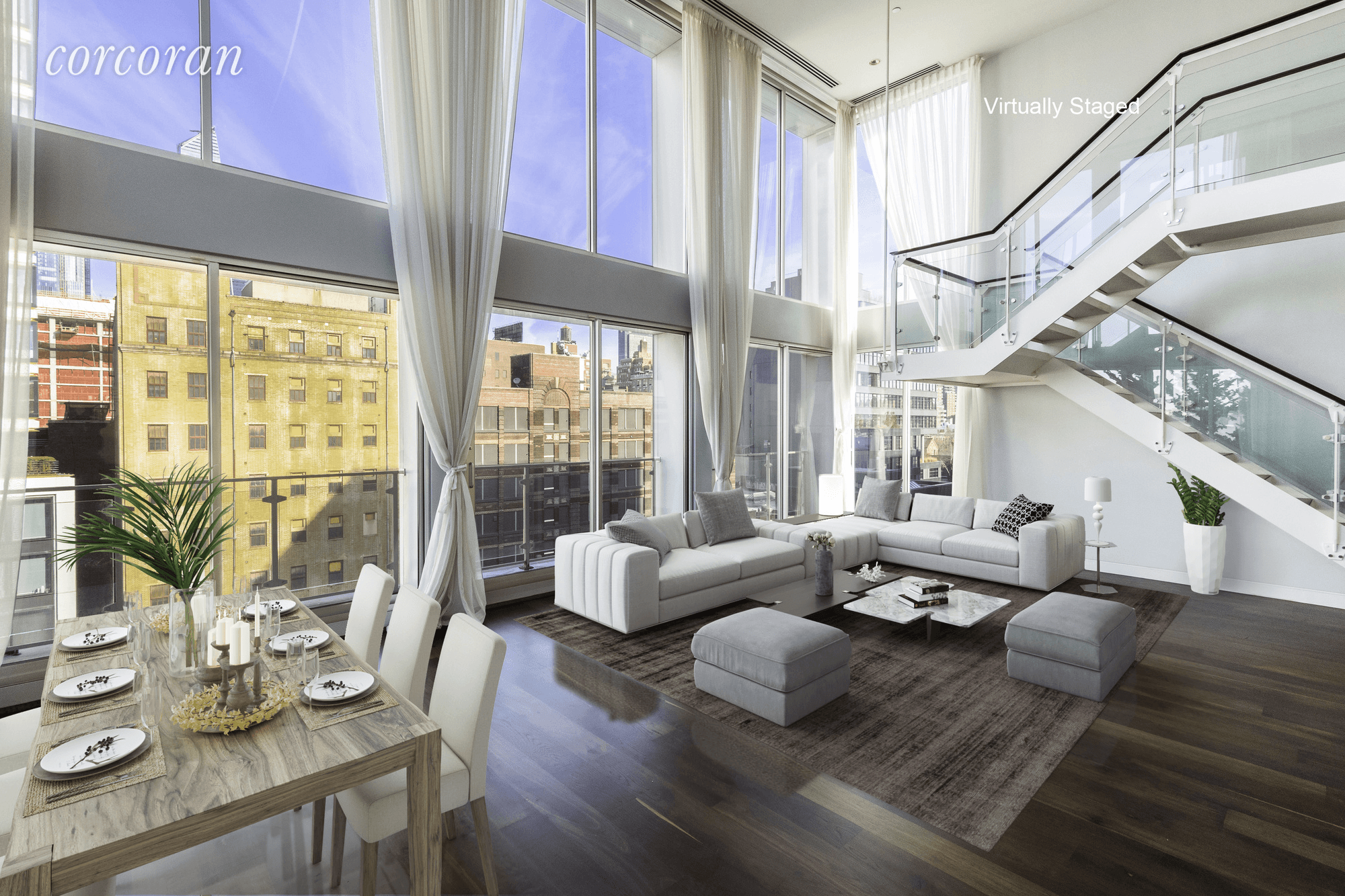 Located in the vibrant West Chelsea art gallery district, this north west 3 bedroom 2.