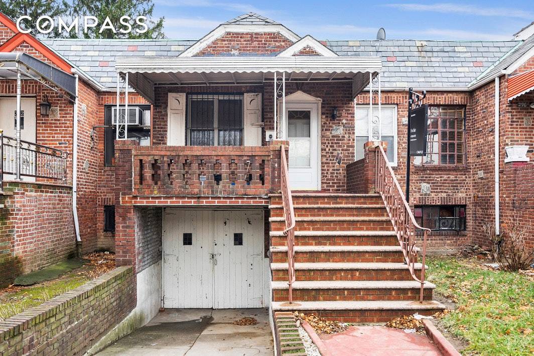 Beautiful One Family House in East Flatbush PHOTOS COMING SOON Bring your contractor to reimagine this 1, 600 SF, one family house in East Flatbush.