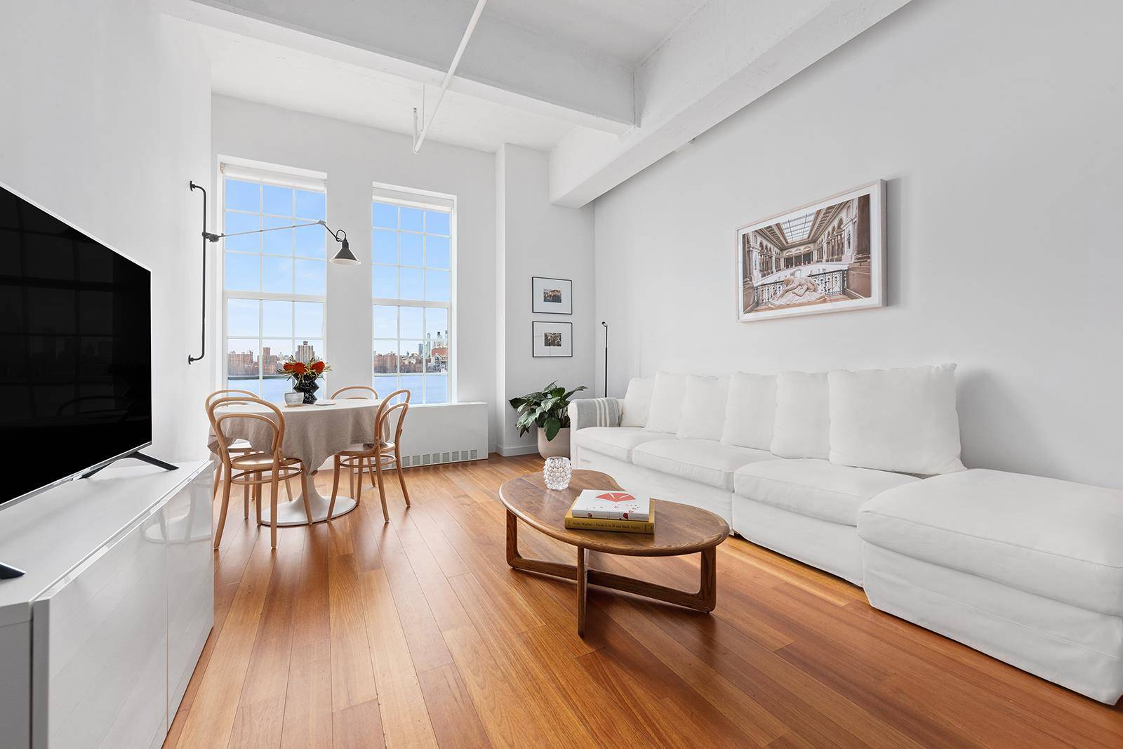 STUNNING AND OVERSIZED 1 BEDROOM WITH DIRECT WATER AND NYC VIEWS IN THE MOST COVETED BUILDING IN WILLIAMSBURG.