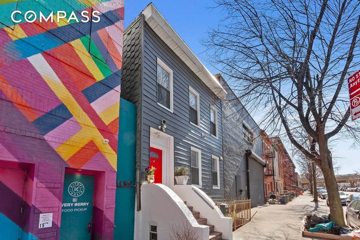 Where Fort Greene meets Clinton Hill and the Brooklyn Navy Yard, 17 Vanderbilt Avenue is a massive 25 x 100 property, exceptionally wide and very unique turn key home.