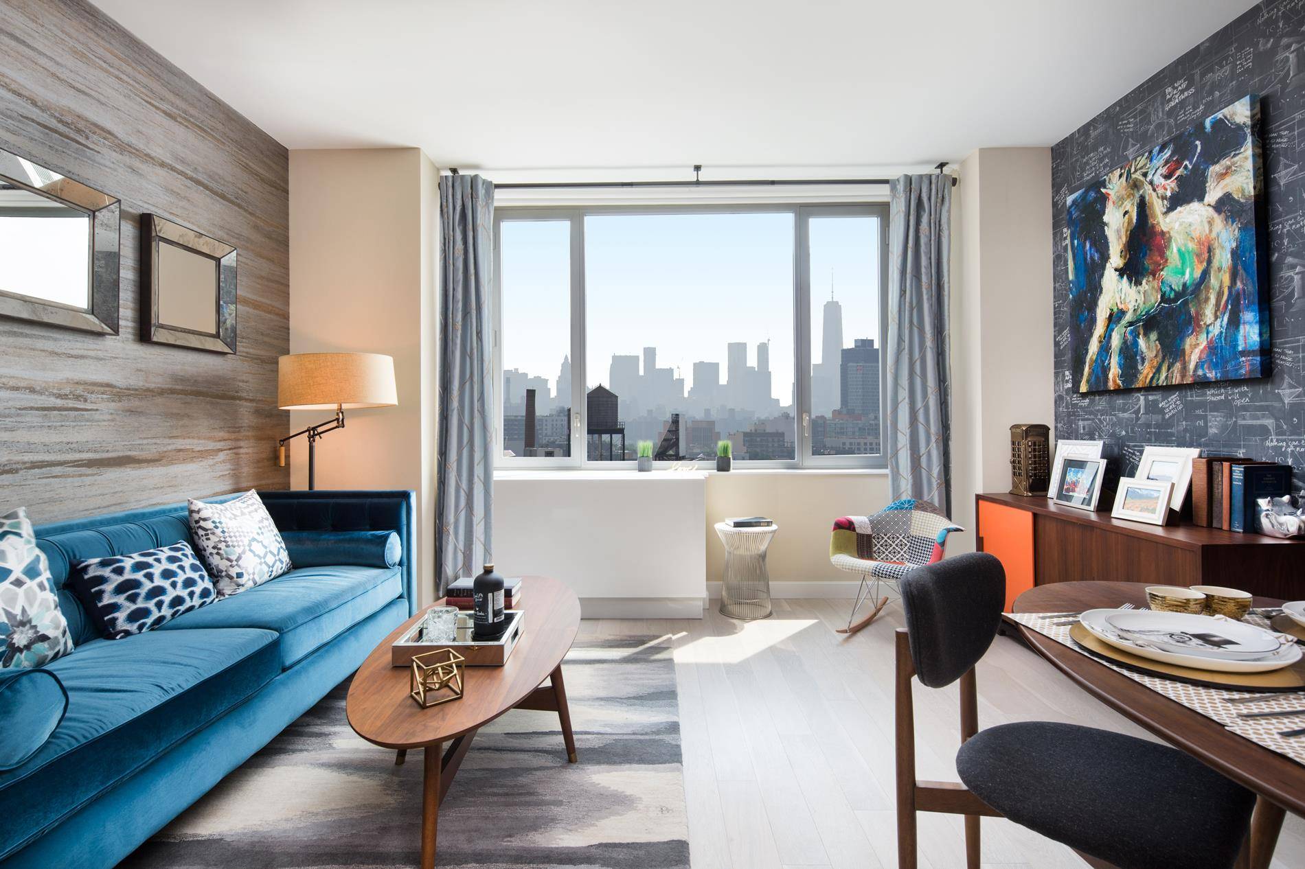 ONE MONTH FREE, NO Broker Fees, amp ; FREE AmenitiesNet Effective Price Displayed on a 13 Month LeaseGross Monthly Rent is 4, 096Corner two bedroom with one full bathroom available ...