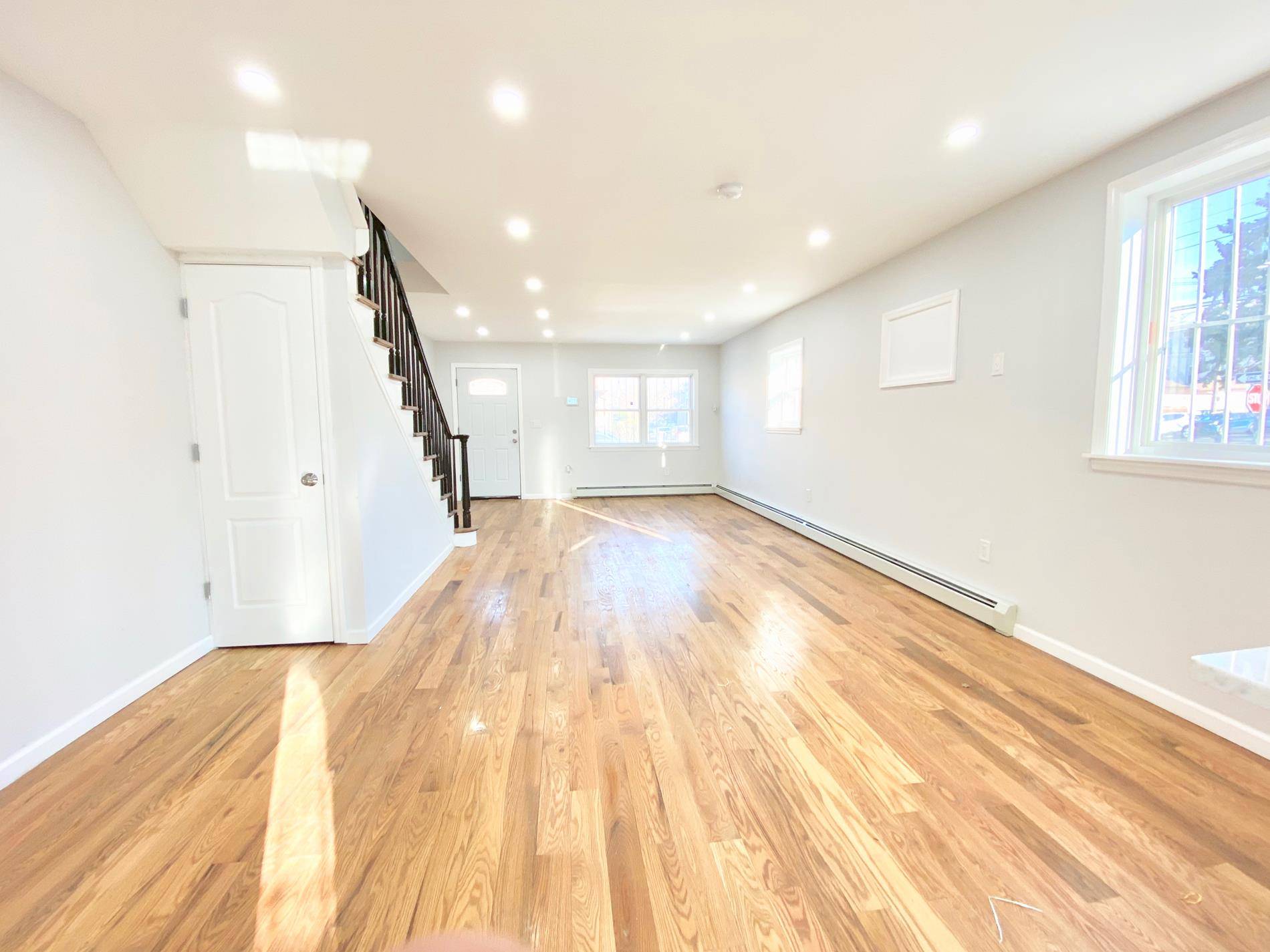 This Very Spacious Modern One Family Brick Semi Attached Home Features A Large Living Room That Opens Into The Chef Kitchen With Brand New Stainless Steel Appliances, Microwave, Dishwasher, Italian ...