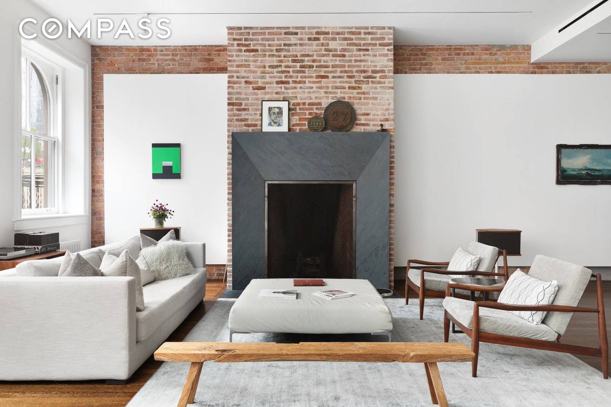 The penthouse at 74 Reade Street is a sprawling five bedroom, four bathroom duplex with 1, 500 sq ft of private outdoor space.