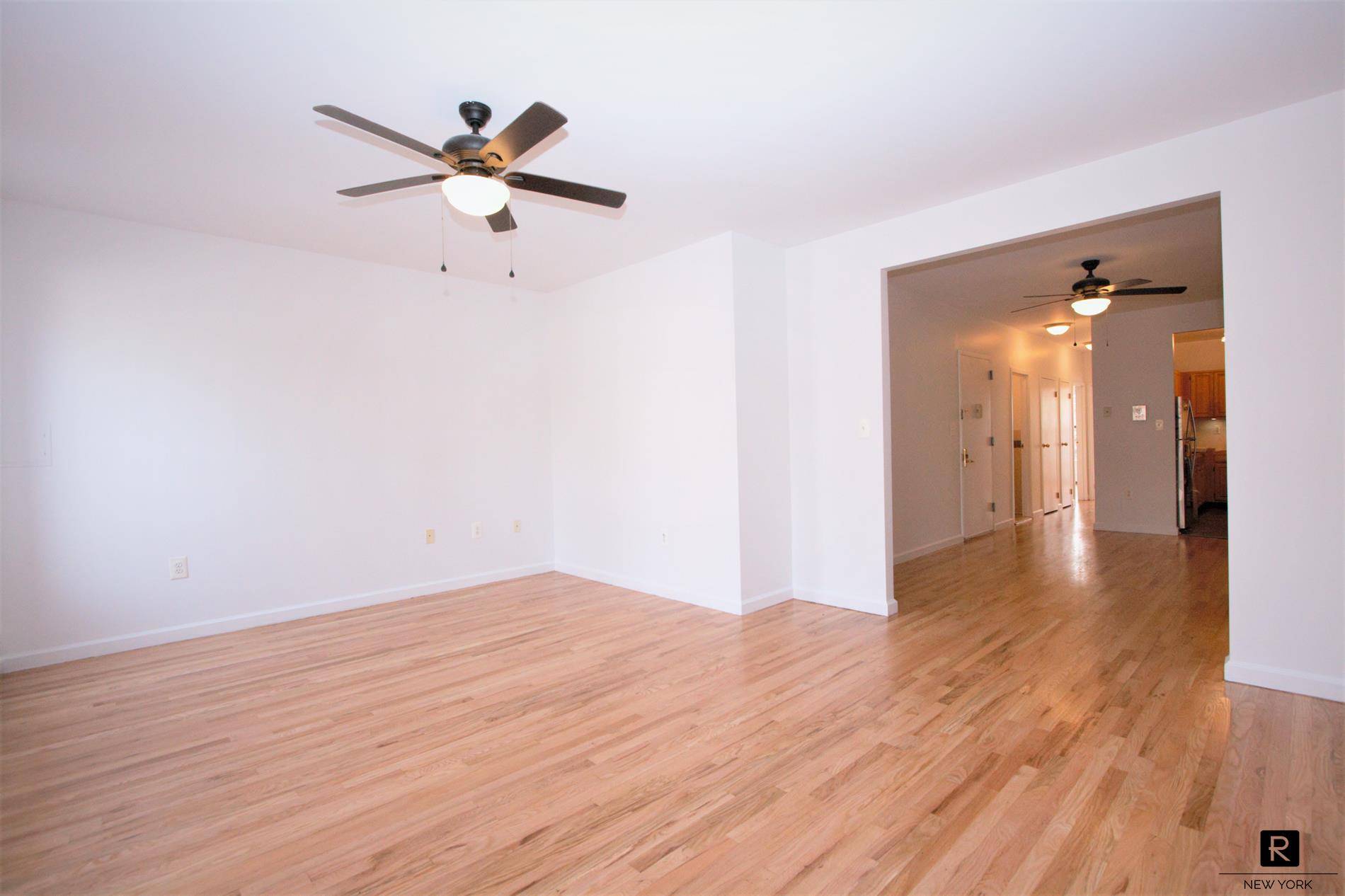 Generously Proportioned Pet Friendly Brownstone Brooklyn Bright and Airy Top Floor 2 Bedroom Featuring an L Shaped 19' Wide Living Room, Huge Dining Bay, Stainless Kitchen with Brand New Appliances, ...