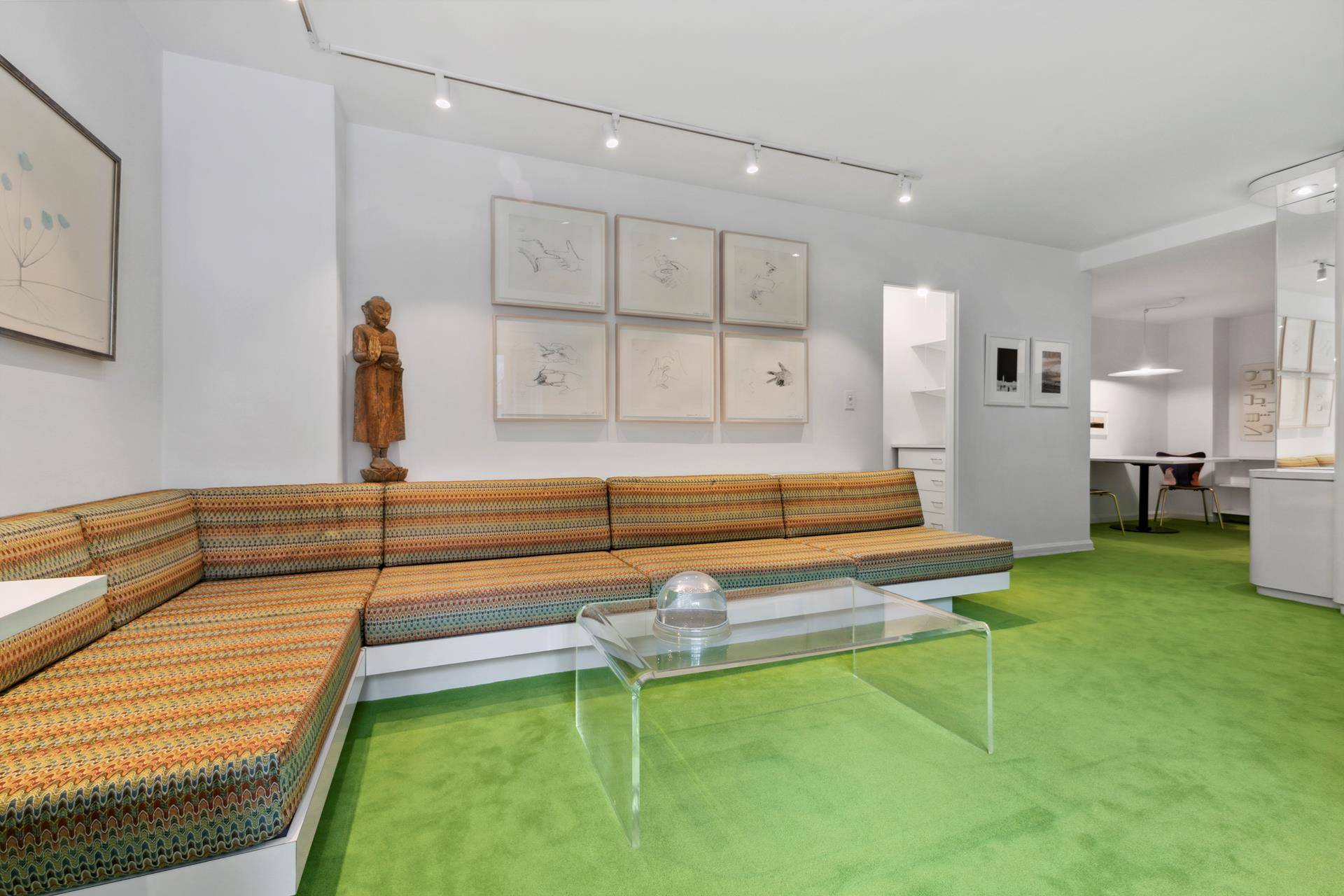 Apartment 2E at 2 Fifth Avenue offers an unparalleled opportunity to own a designer crafted studio in one of Greenwich Village's most coveted addresses.