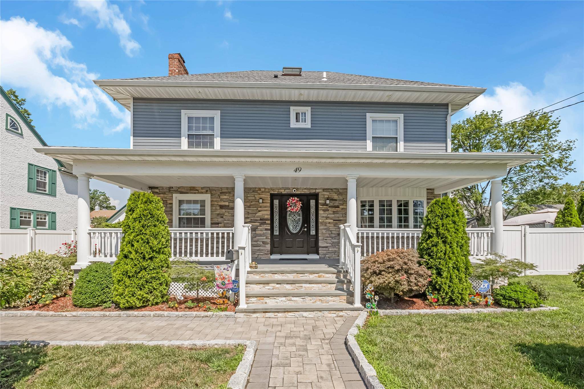 Step Into Timeless Elegance With This Beautifully Renovated Colonial Home, Fully Updated In 2019.