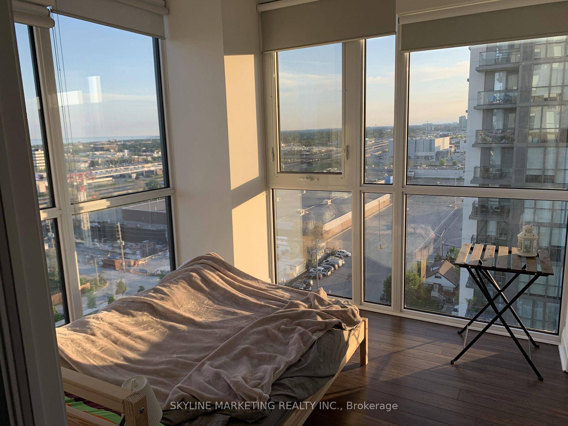 Rare corner 1B unit in Etobicoke.