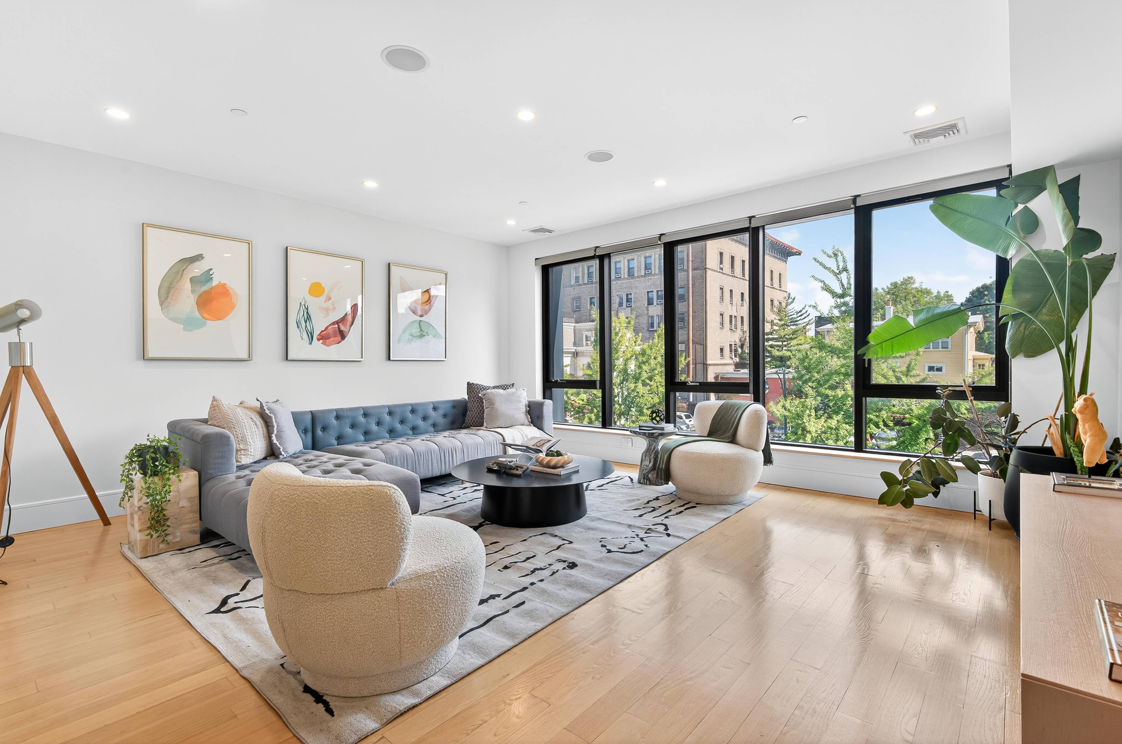 Your Dream Penthouse Awaits in Fort Greene Welcome to this spectacular three bedroom, two bath penthouse offering over 1, 500 square feet of beautifully designed living space and an exclusive ...