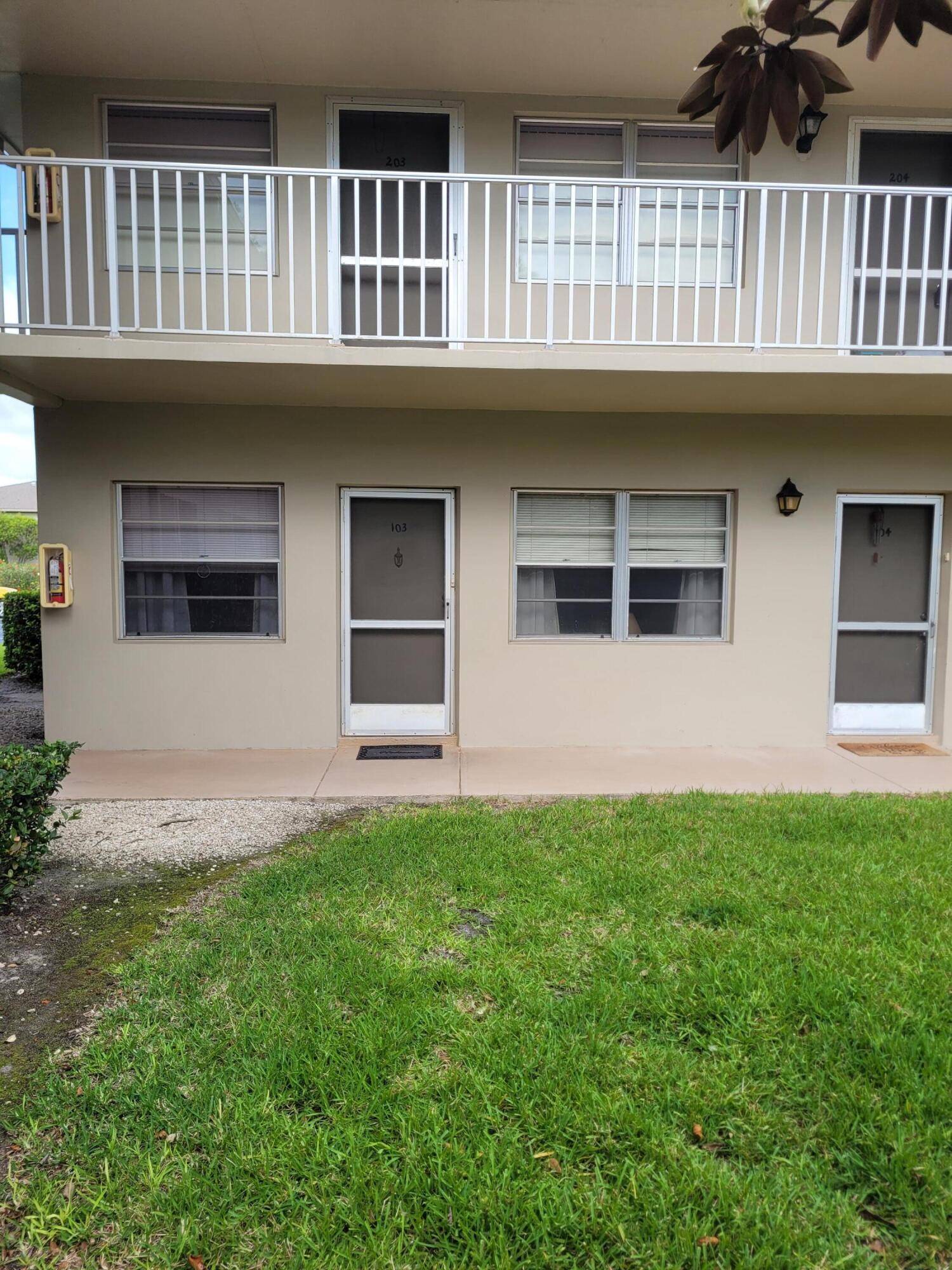 Excellent 55 community. Unit is located in the rear of the development.