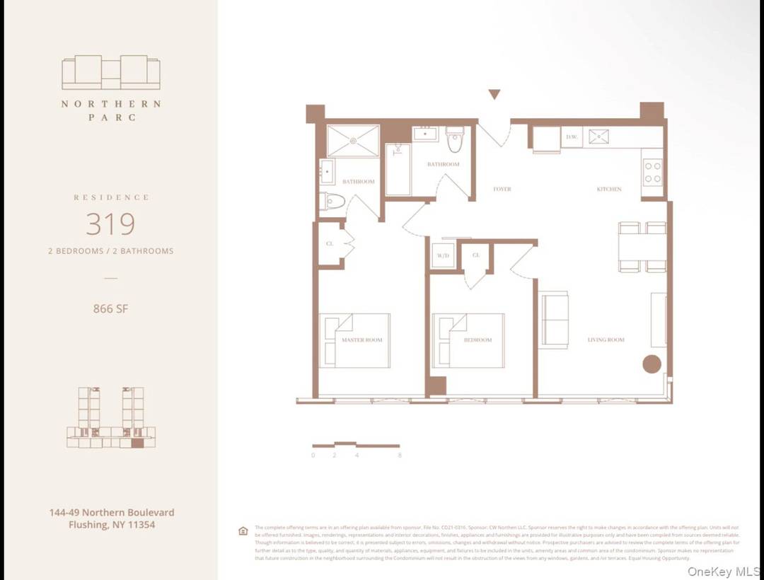 Brand New Northern Parc Condominium in the heart of Flushing Northern Blvd.