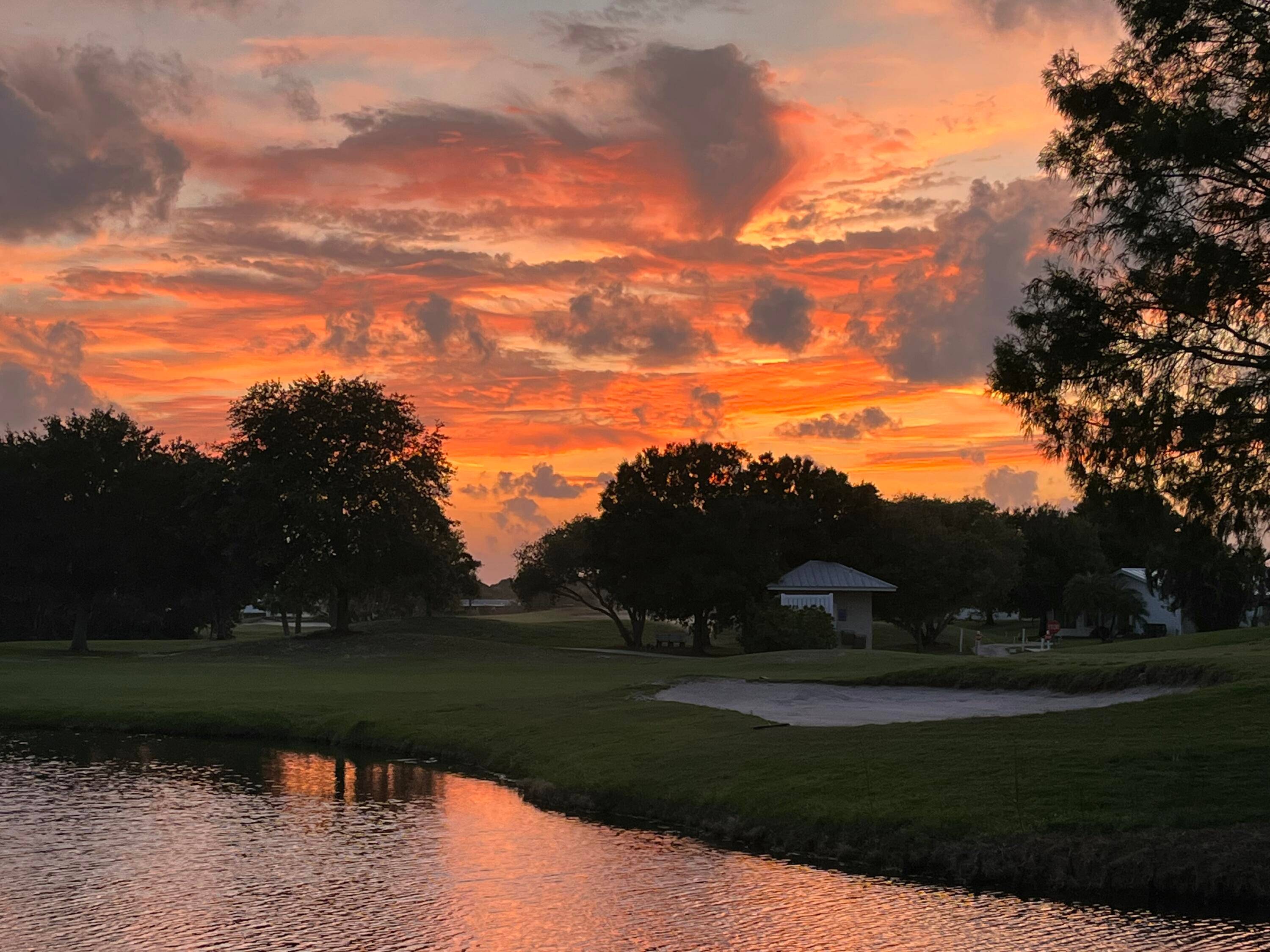 Fantastic location with lake and golf course views.