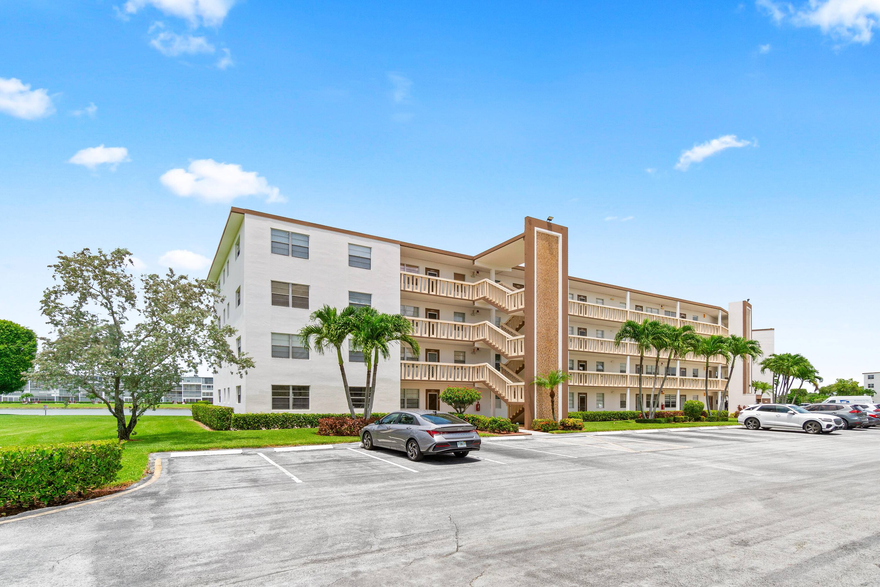 Sunset Lake views and easy access to the pool and clubhouse make this a must see.