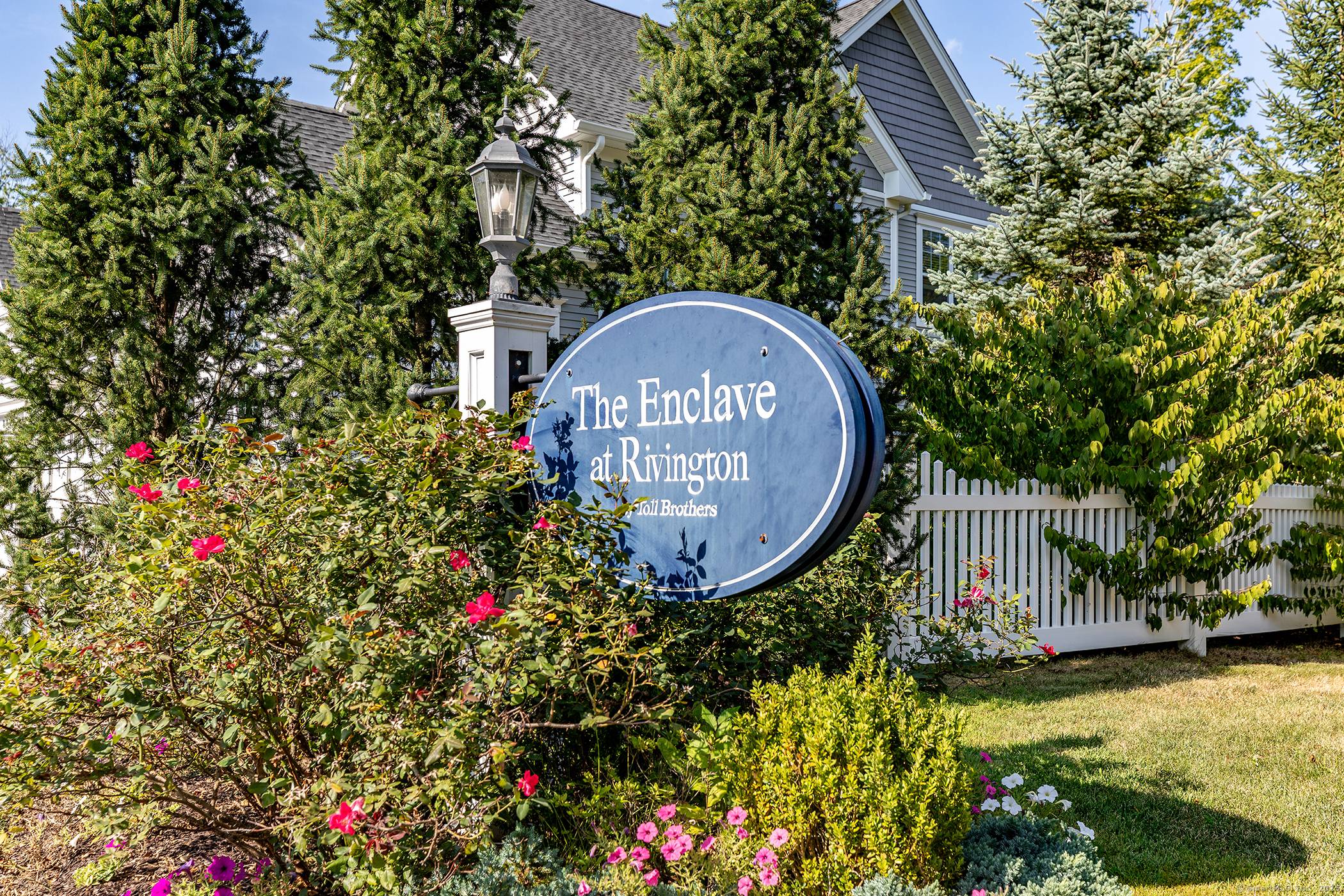 The Enclave at Rivington, an exceptional 55 over community at Toll Brothers presents this rarely offered 4100 plus SF end unit boasting a plethora of custom amenities a uniquely renovated ...