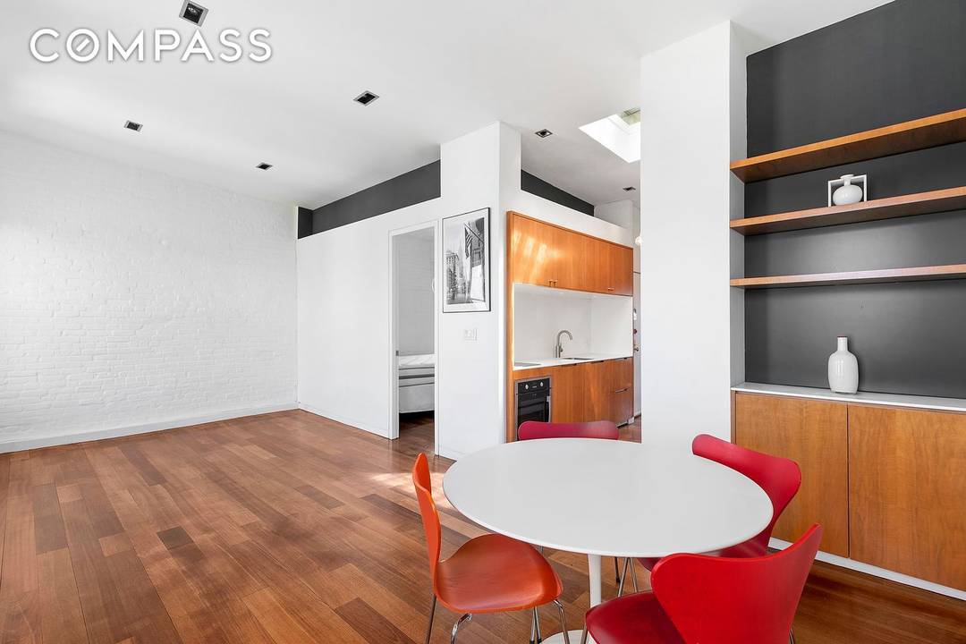 SLEEK EUROPEAN DESIGNED LOFT LIKE RENOVATION Perched above the treetops in the sweet spot of the West Village, 6AB is a sun drenched 2 bedroom, 2 bathroom home with 360 ...