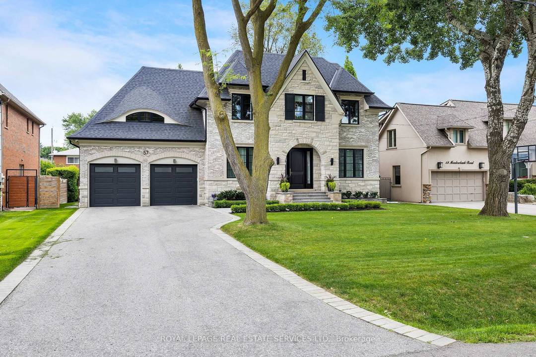 Nestled in one of West Toronto's most sought after communities, this masterfully custom crafted estate features 5 bedrooms, 7 bathrooms, and over 6, 000 square feet of bespoke living space.
