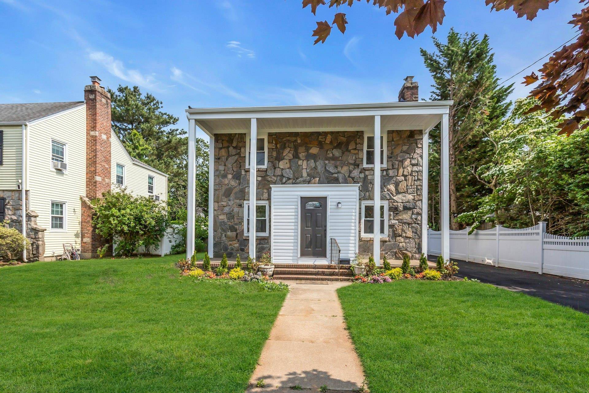Welcome to this beautifully renovated three bedroom, one full bath Colonial, offering the perfect blend of classic charm and modern comfort.