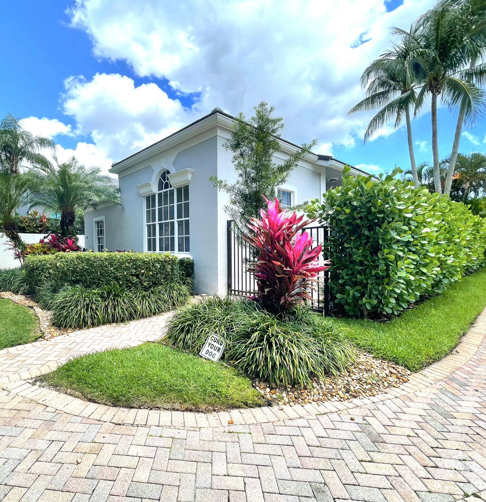Nestled charming layout corner lot home.