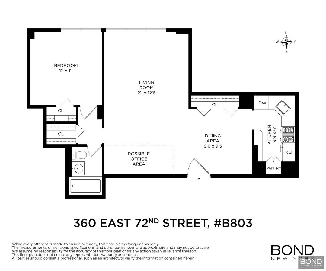 This oversized JR 1BR has incredibly low monthly maintenance of 768 which includes electric gas water amp ; property tx.
