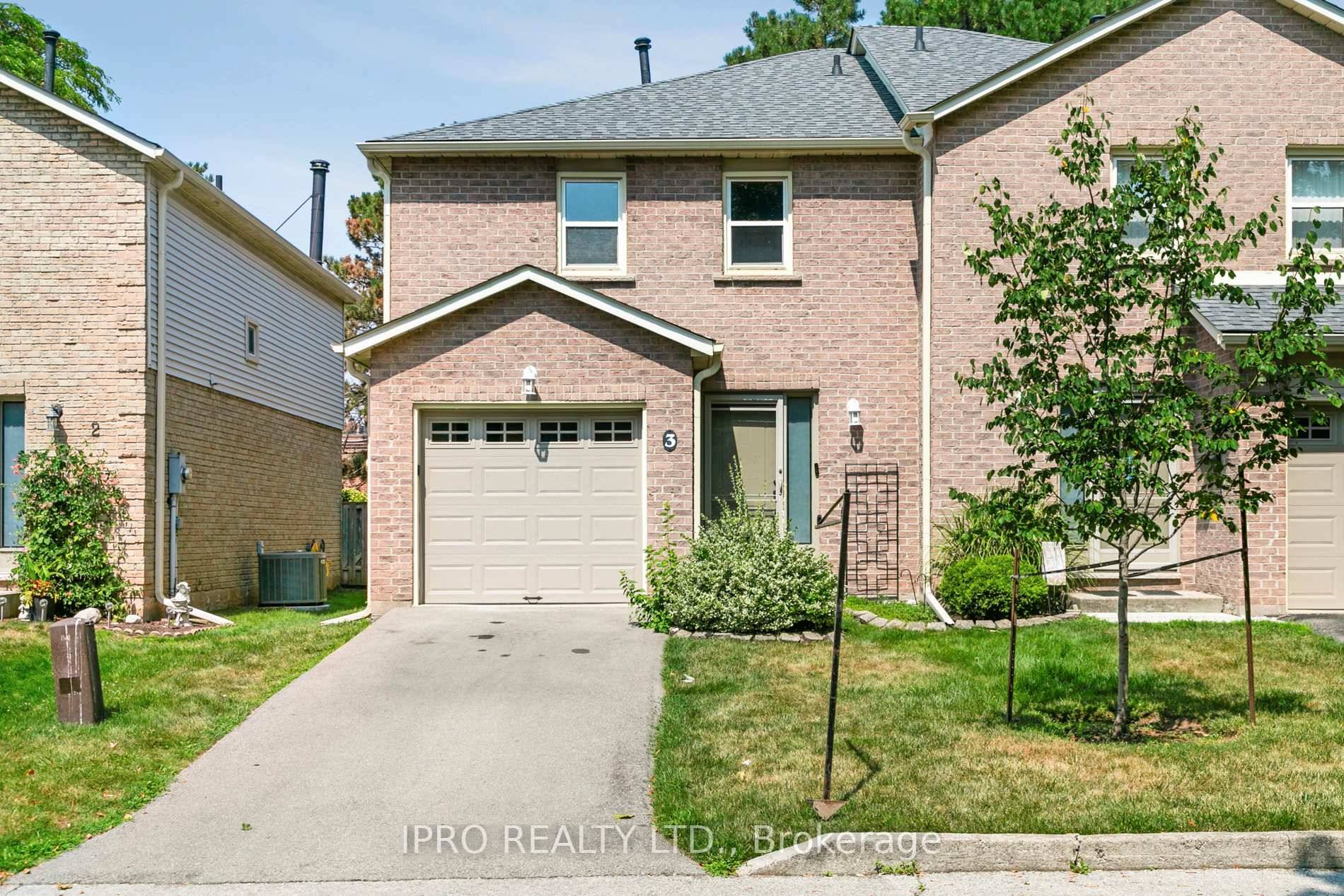 Nestled In The Heart Of Burlington's Highly Sought After Roseland Community, This Meticulously Maintained 3 Beds W 3 Wash Semi Detached Condo Is A Rare Gem.