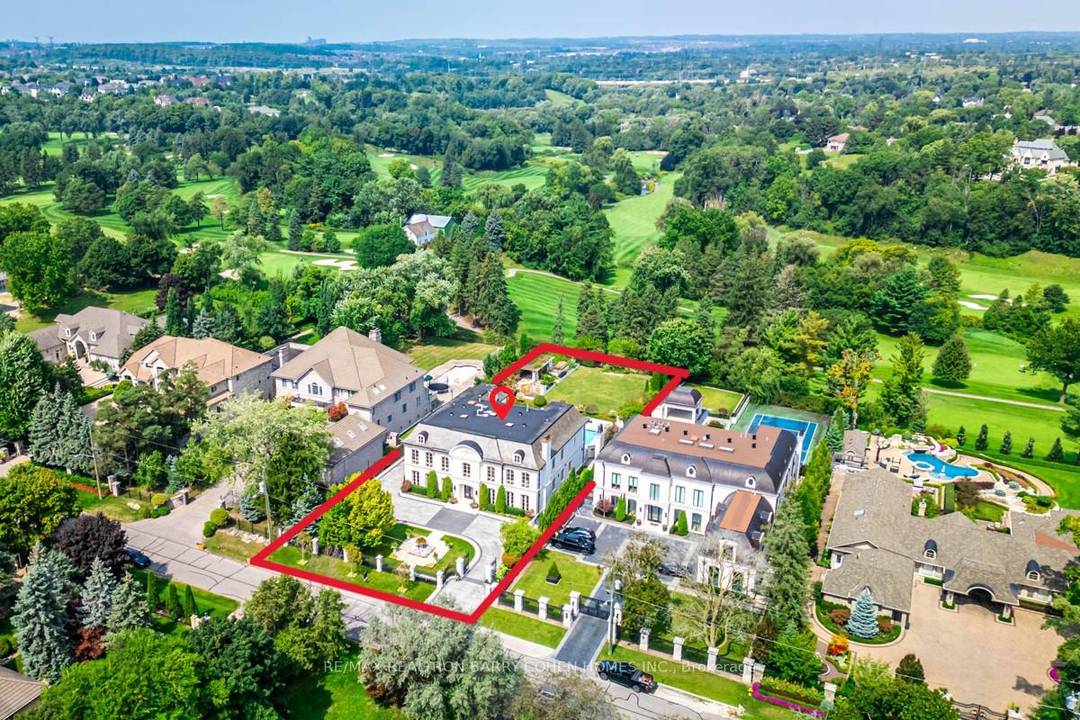 This sprawling, classically designed mansion has a gated front entrance to a circular courtyard with formal gardens with over 10, 000 Sq ft liveable area combined Lower amp ; upper ...