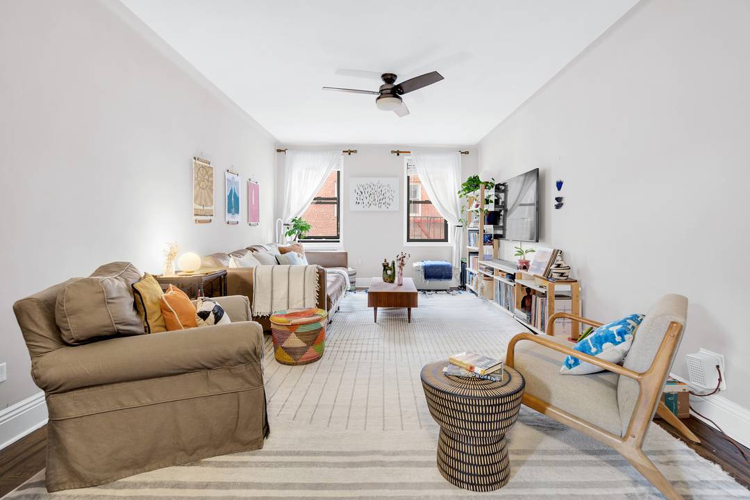 There's something about this apartment that just feels good the moment you walk in !