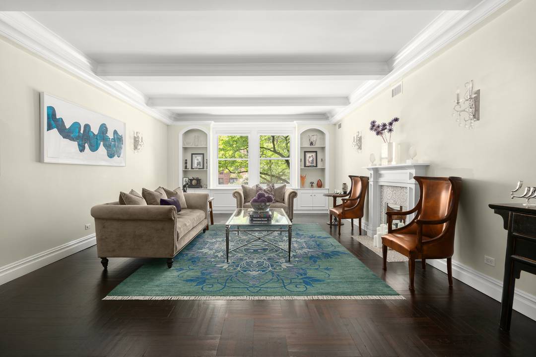 Turn Key Classic Seven with Dedicated Home Office and Serene Garden Views This exceptional three bedroom plus home office residence at 290 West End Avenue offers a rare combination of ...