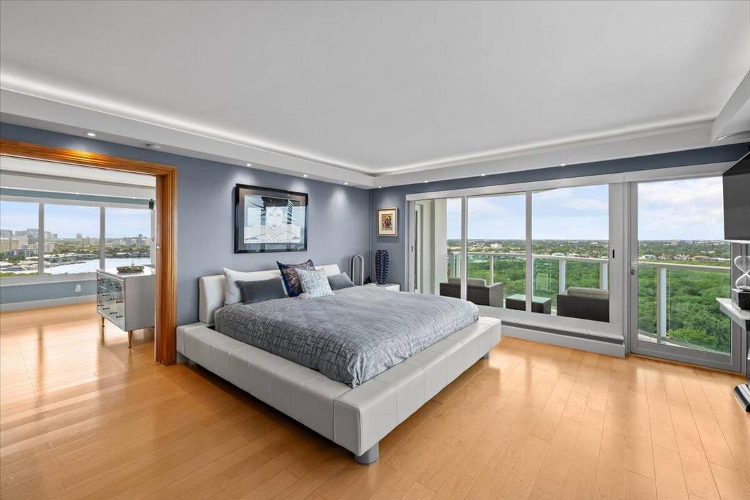 Experience elevated beachfront living in this sophisticated, fully renovated, and fully furnished Park Tower residence complete with custom designed furniture.