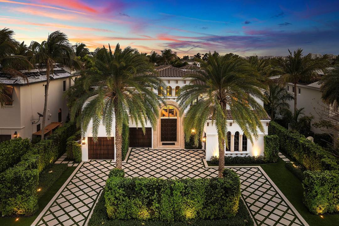 Dramatic Deepwater Estate located in the prestigious Golden Harbour, East Boca Raton.