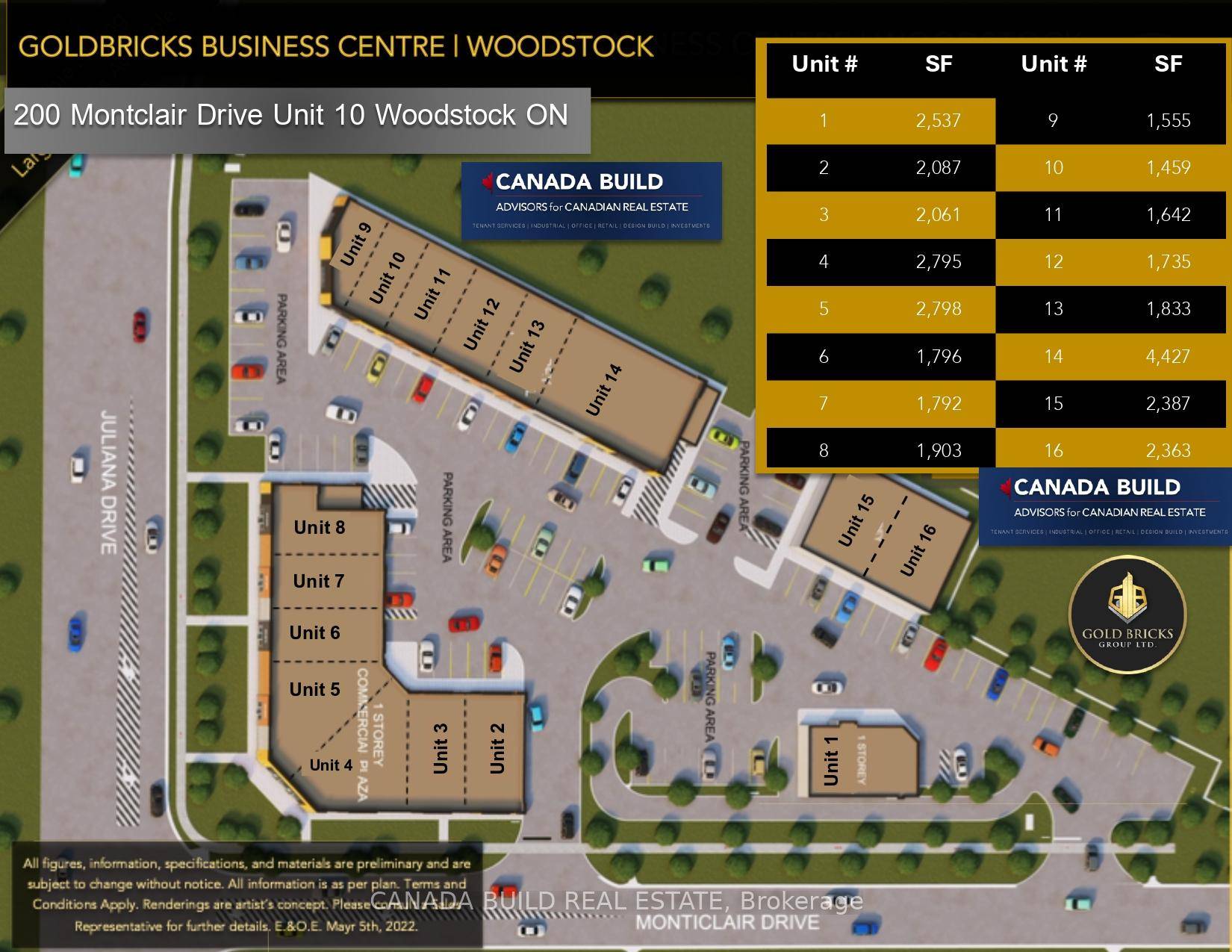 RARE STREET FRONTAGE UNIT with direct front and back entry with 18' clear height and ample glazing.