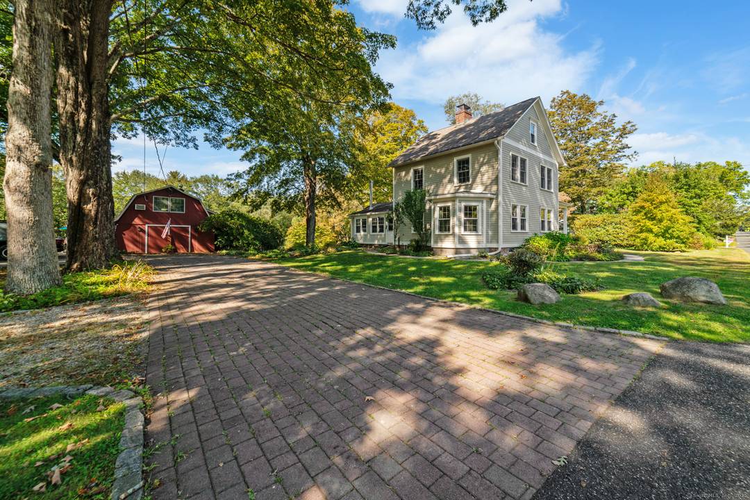 Step back in time w this antique home on a level scenic lot in sought after Litchfield County.