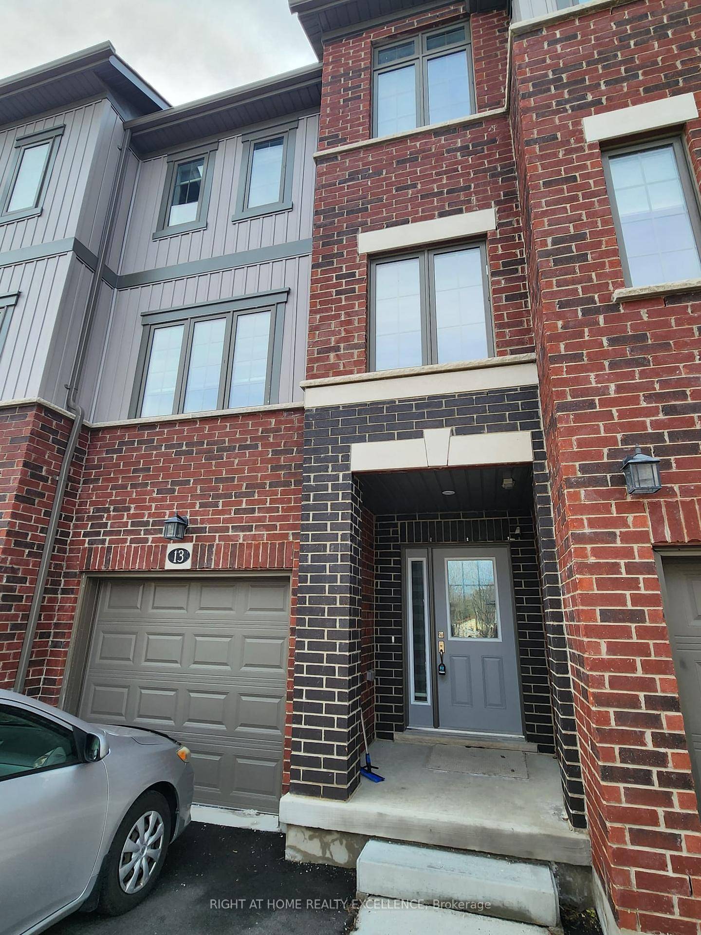 A Stunning 3 Storey Townhouse With 3 Bedrooms, One Office Room On Main Floor And 2.