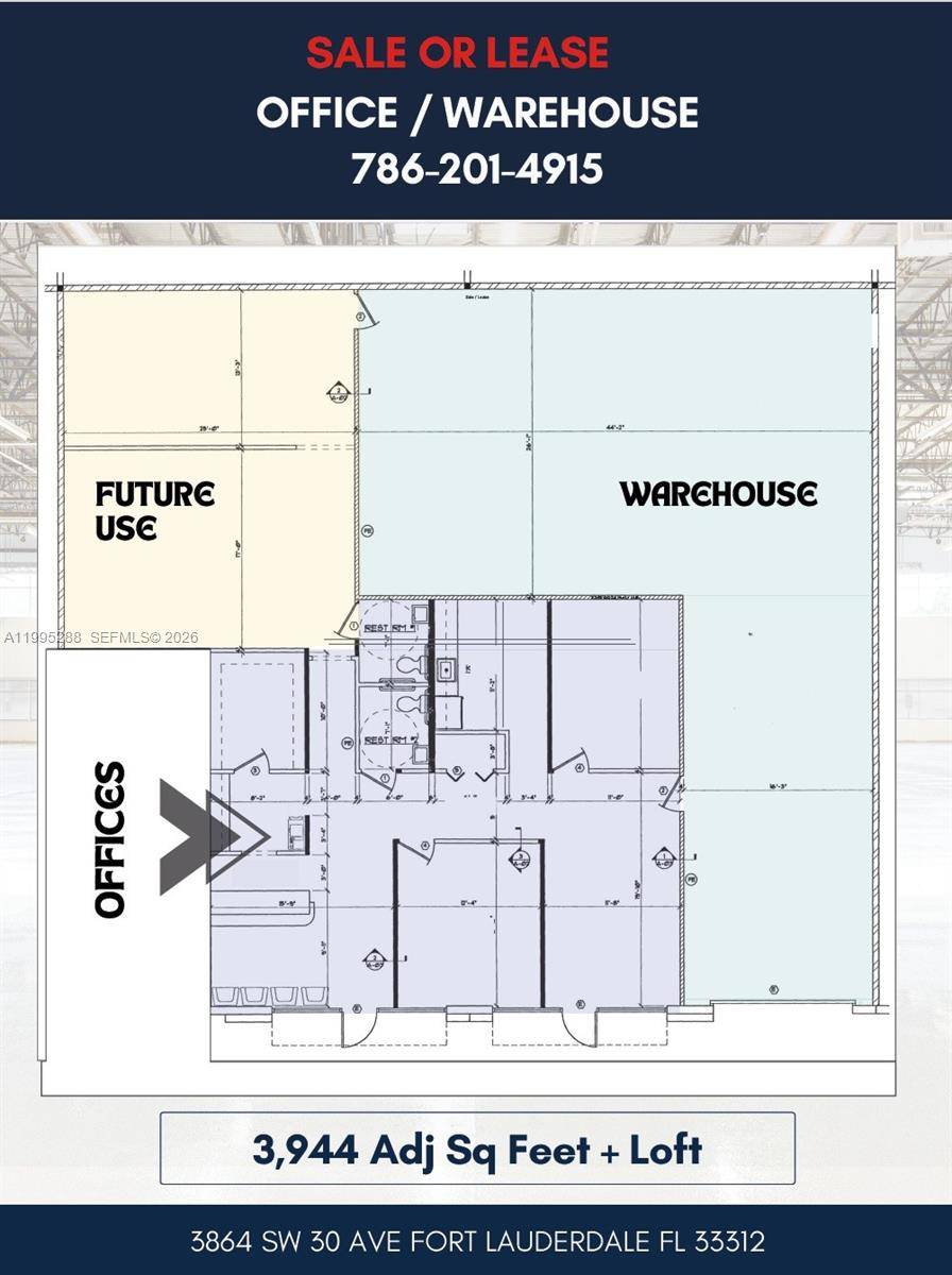 Prestigious location in a clean office park.