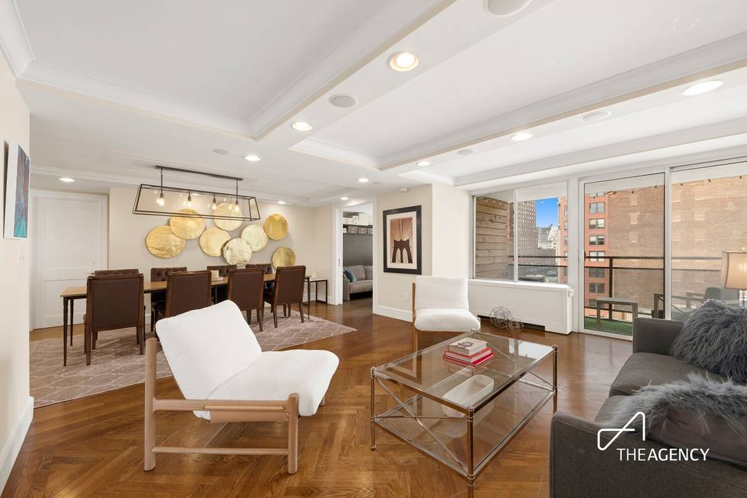 Expansive scale and thoughtful design define Residence 14ABC at the Gramercy Spire, where the lobby and entrance are undergoing a full transformation.