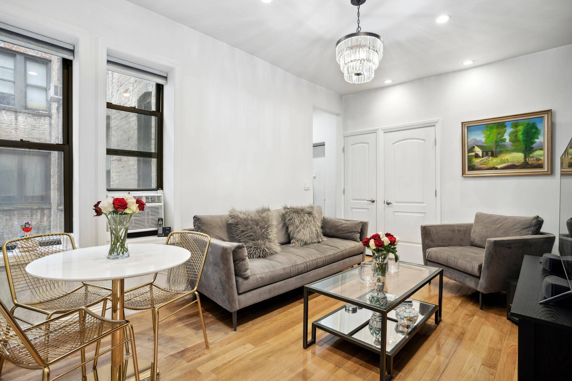 Williamsburg renovated two bedroom HDFC coop for sale.