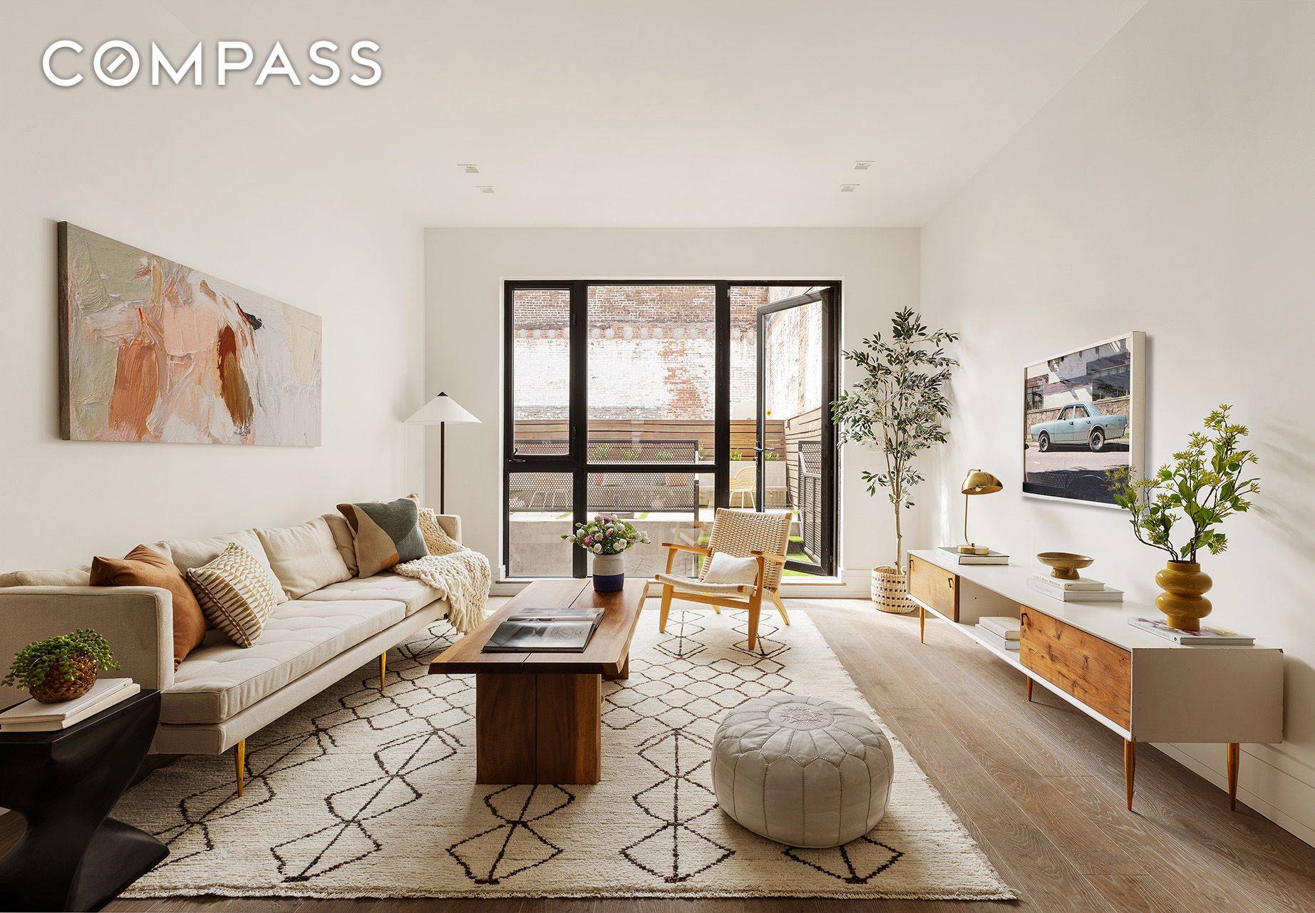 Introducing The Garden at 330 Saint Marks Avenue An Incredibly Rare Garden Duplex in the Heart of Prospect Heights.