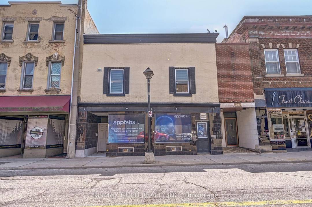 WOW, Fully Renovated, Downtown Cambridge investment Property, Don't miss your chance to own this well Maintained 2 Story Commercial Residential Building in Cambridge City Centre.