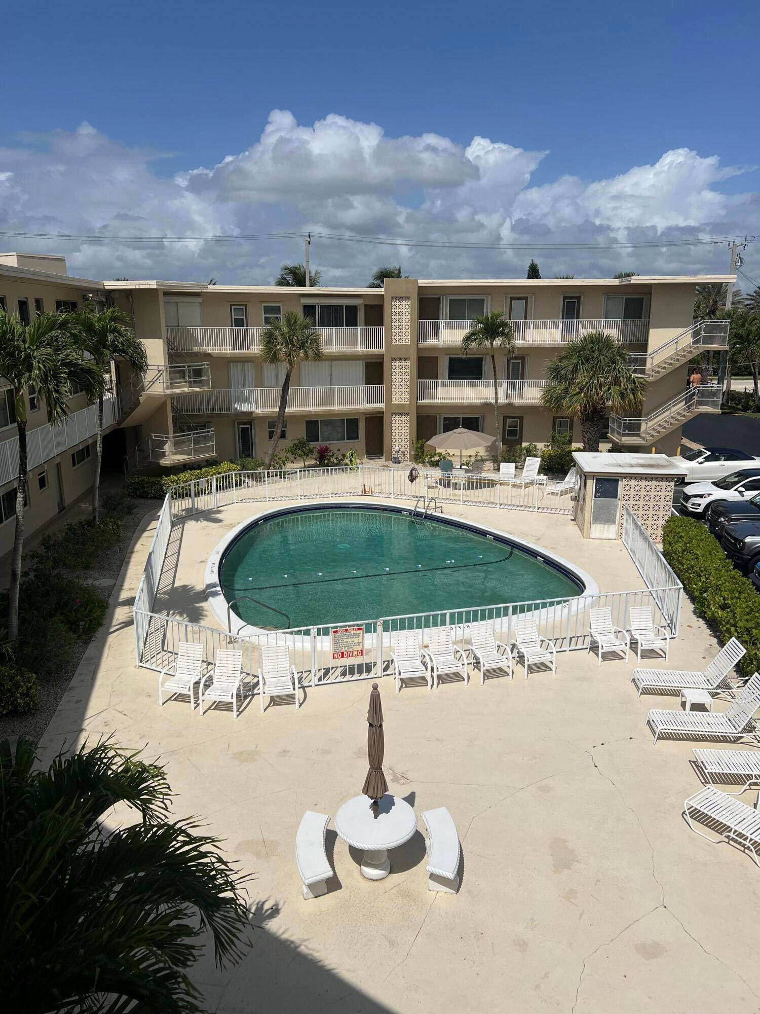 Just steps away from the ocean.