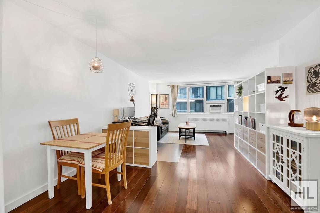 Welcome to Residence 5C at 240 East 35th Street a quiet, spacious alcove studio in a professionally managed, full service Murray Hill co op.