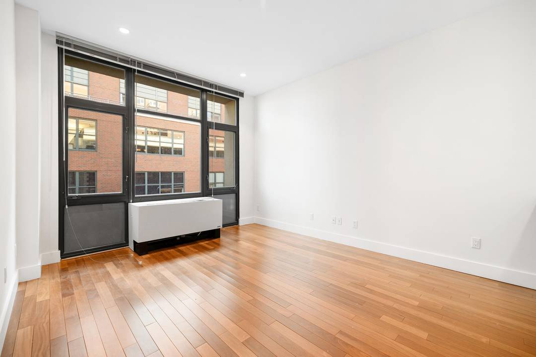 Prime Long Island City Location Quiet 1 Bedroom in Boutique CondoIn the Millstone Condominium just one block from the Queens Plaza subway well maintained 1 bedroom featuring Brazilian teak hardwood ...