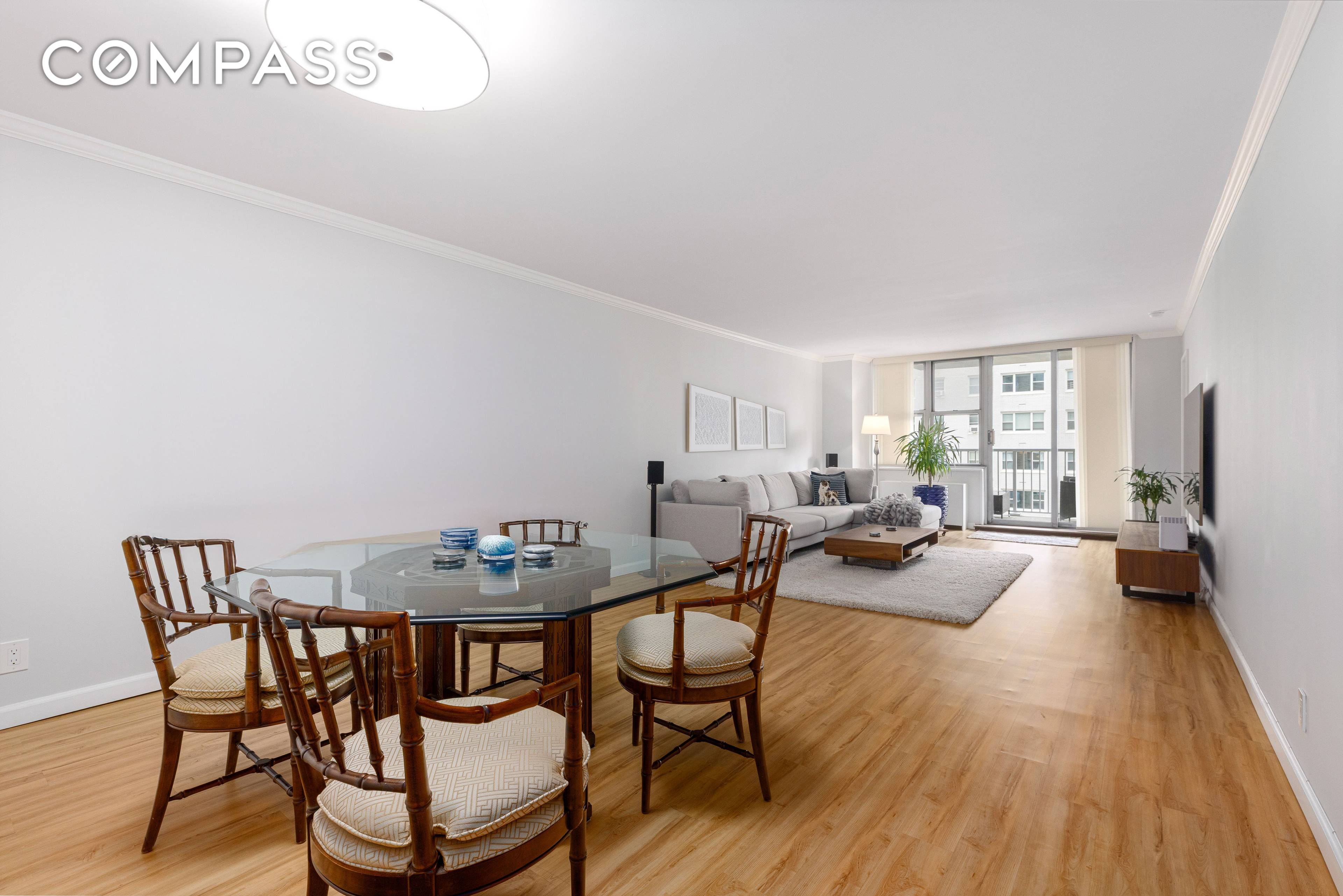 Welcome to Residence 11H at 444 East 86th Street a beautifully renovated, oversized 2 bedroom, 2 bathroom home with a gracious layout and stunning natural light throughout.