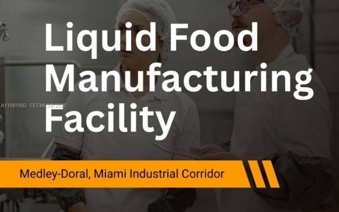 Fully equipped food manufacturing facility designed for the production of sauces, syrups, fruit fillings, dairy bases, and specialty liquid food products serving bakery, foodservice, hospitality, and industrial ingredient markets.