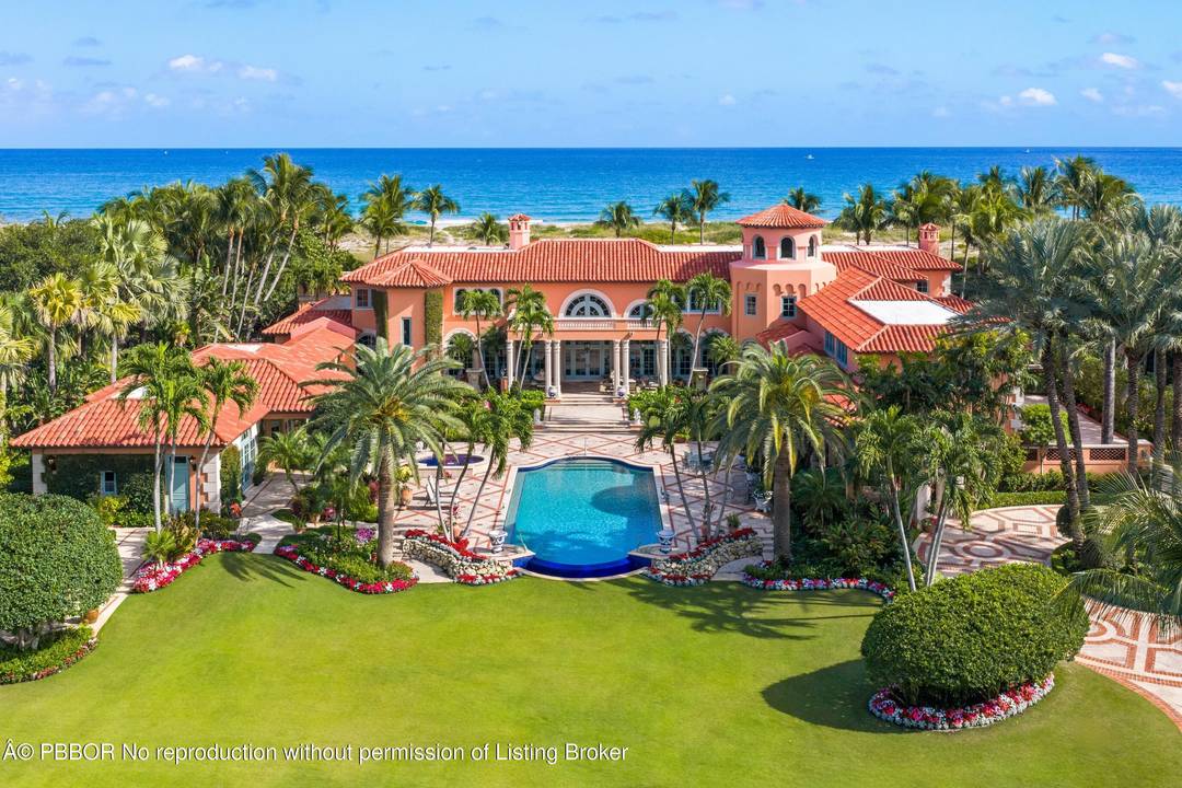 Extraordinary, generational estate set on extremely rare 4 acres with 230' of direct ocean frontage.