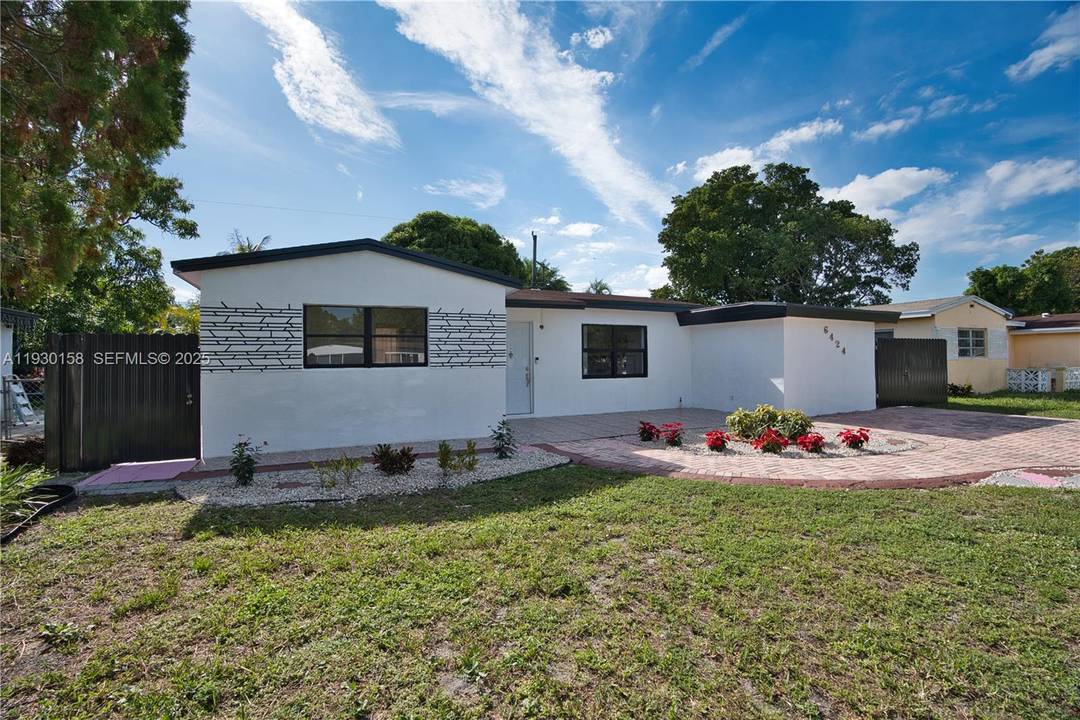 Excellent Location, Solid CBS Block Construction, 3 Bedroom 2 Bath home in Miramar.