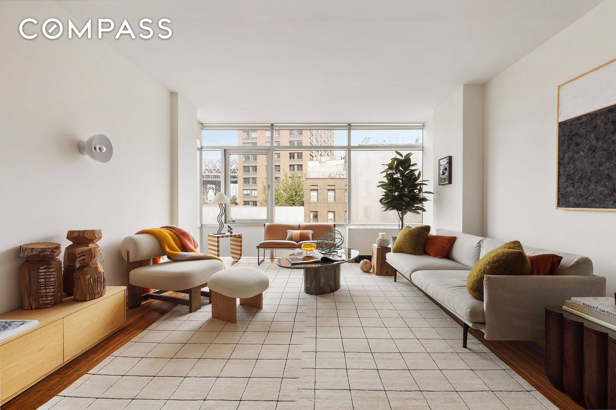 Exquisite and expansive 2BR 2BA condo that ticks all the boxes and then some Williamsburg Bridge views from every room, graciously proportioned living dining and king size bedrooms, brand new ...